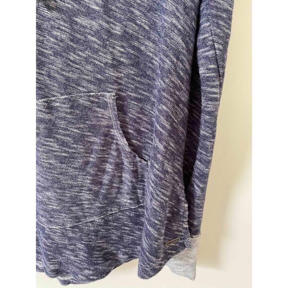 Roxy Hooded Pull Over Sweatshirt Hoodie Cover Up Purple Size Small - Picture 3 of 8
